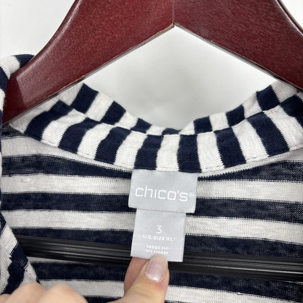 Chicos linen top